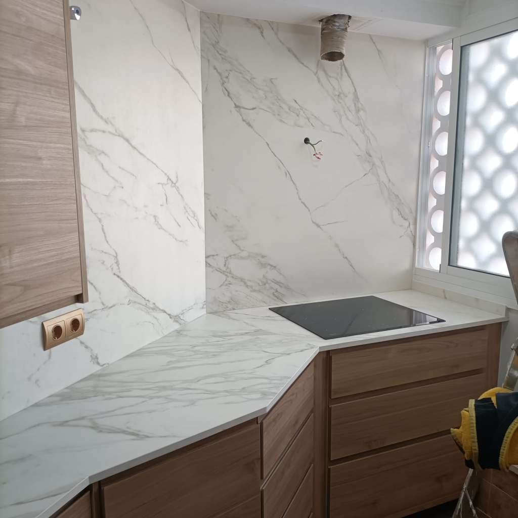 Encimera de mármol realizada por Mármoles Iznajar